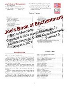 Joe's Book of Enchantment