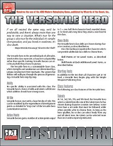 The Versatile Hero (Revised)