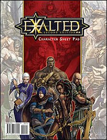 Exalted 2e Character Sheet Pad