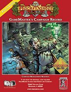 Game Master's Campaign Record