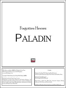 Forgotten Heroes: Paladin