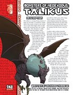 Monsters of NeoExodus: Talikus