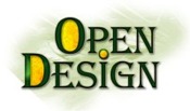 The old Open Design logo