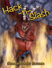 Hack-n-Slash Fantasy Roleplay Gamemaster's Screen