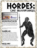 Hordes: The Bloodfangs