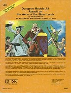 A3: Assault on the Aerie of the Slave Lords