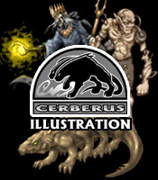 Cerberus Illustration