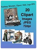 Fantasy Women Clipart JPEG 9