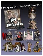 Fantasy Women Clipart Volume 1