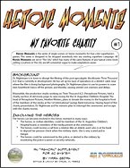 Heroic Moments #1: My Favorite Charity