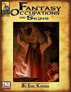 Fantasy Occupations & Signs