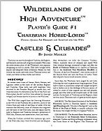 PlayerÃ¢ï¿½ï¿½s Guide #1: Tharbrian Horse Lords