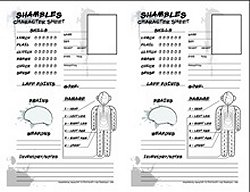 Shambles Character Sheet