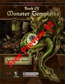 Book of Monster Templates Free Preview #2
