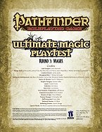 Ultimate Magic Playtest 3: Revised Magus