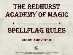 Redhurst Academy of Magic Rules for Spellflag