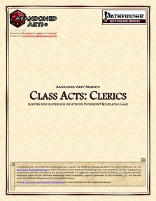 Class Acts: Clerics