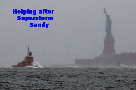 Helping after Superstorm Sandy