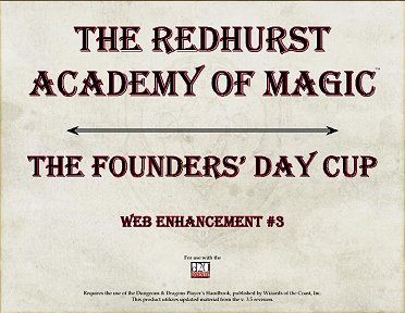 The Founders' Day Cup