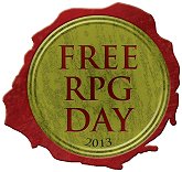 Free RPG Day 2013