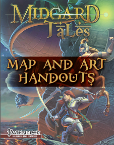 Midgard Tales Map & Art Folio