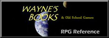 Wayne's Books and Old-Style Games