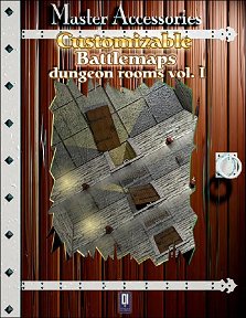 Customisable Battlemaps: Dungeon Rooms Vol.1