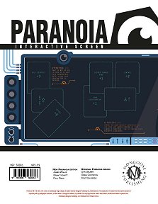 Paranoia Red Clearance Edition Interactive Screen