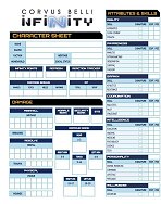 Infinity RPG Character Sheets