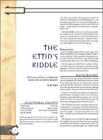 The Ettin's Riddle
