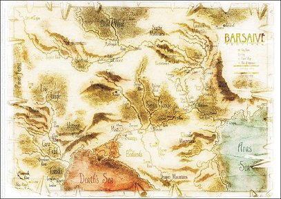 Barsaive Map