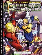 Mutants & Masterminds 2e Character Record Folio