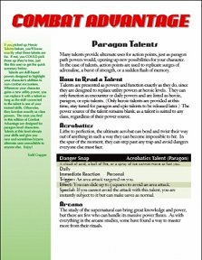 Paragon Talents