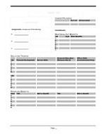 New Career Sheets