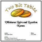 Villainous Lairs and Location Names