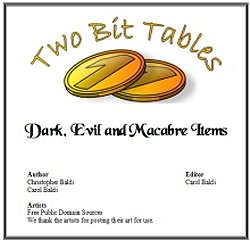 Dark, Evil and Macabre Items