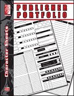 Publisher Portfolio: Character Sheets