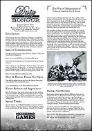 Duty & Honour Almanac # 3