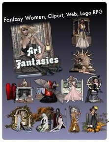 Fantasy Women Clipart Volume 1