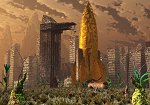Alien City Ruins