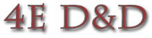 4e Dungeons & Dragons