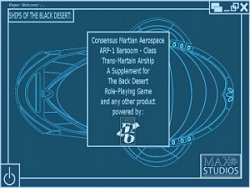 Barsoom Trans-Martian Airship