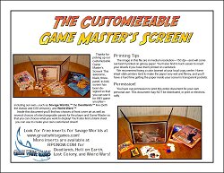 50 Fathoms GM Screen