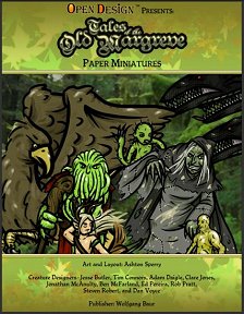 Tales of the Old Margreve Paper Miniatures