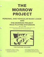 Personal and Vehicular Basic Loads and Role Playing Expansion
