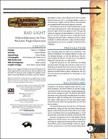 Bad Light