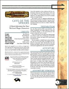 Cave of the Spiders