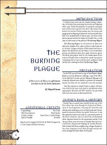 The Burning Plague