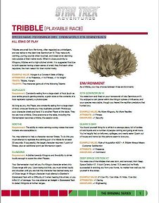 Tribble Player Character